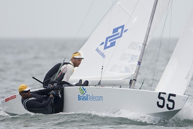 Robert Scheidt / Bruno Prada (BRA) 3rd Place overall in Star Worlds 2008 Miami © Fried Elliott http://www.friedbits.com